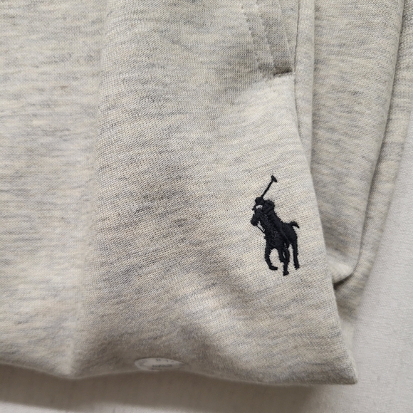 New Polo Ralph Lauren Jogger Sweatpants Mens 4XLT Gray Tapered Drawstring Logo - Picture 2 of 15